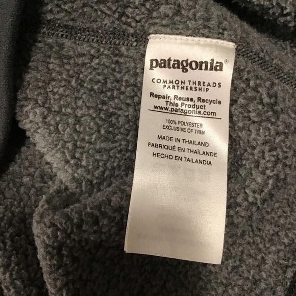 Patagonia Better Sweater Quarter-Zip Pullover in Grey Size XSmall. - Picture 9 of 10